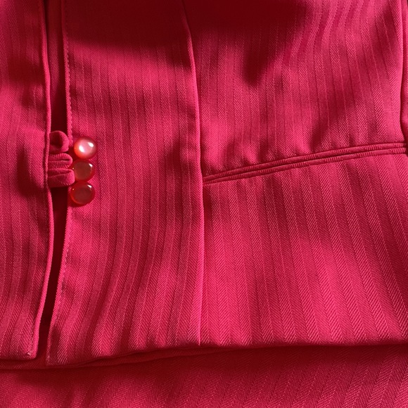 Vintage Blazer & Pencil skirt size Jr 3 - Picture 11 of 13